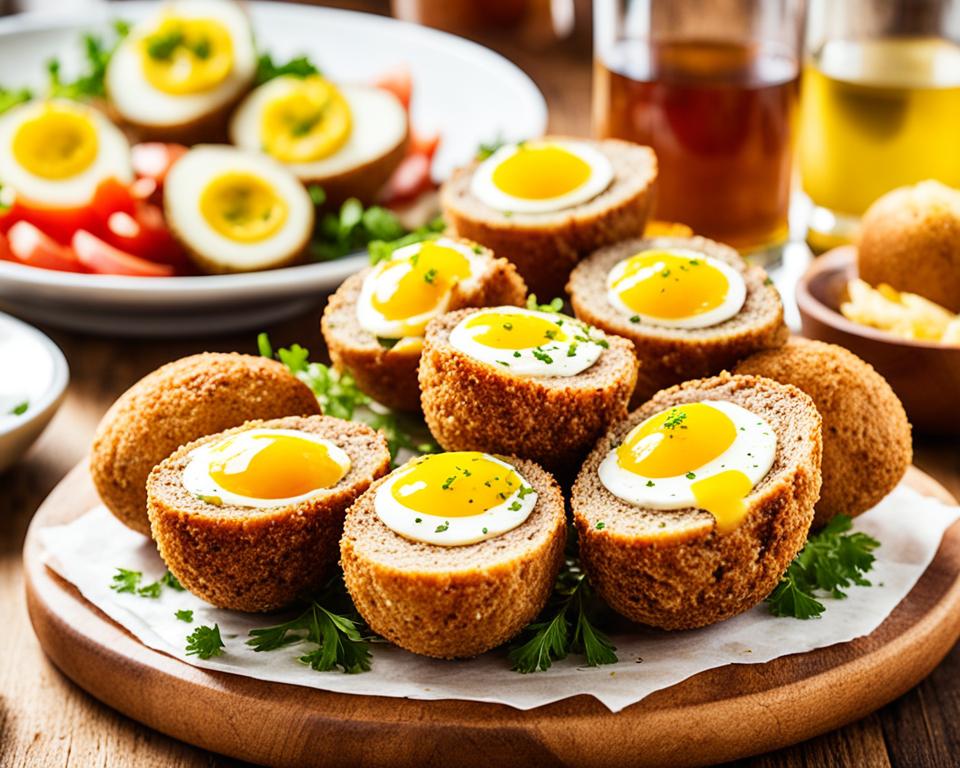 Scotch eggs party food