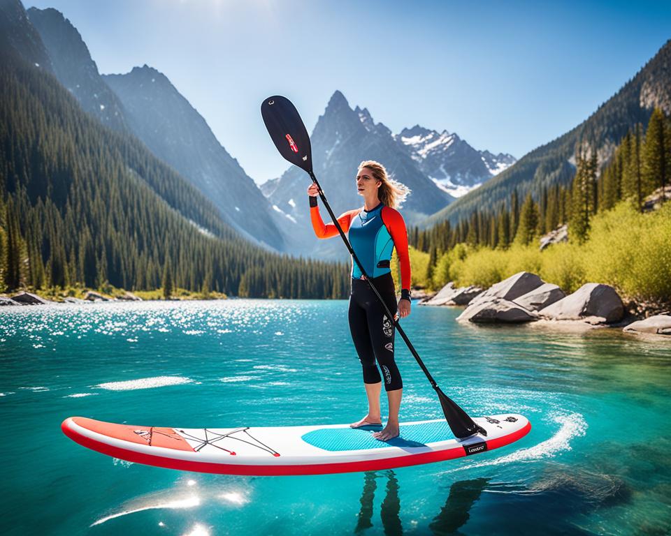 high-performance inflatable paddle board